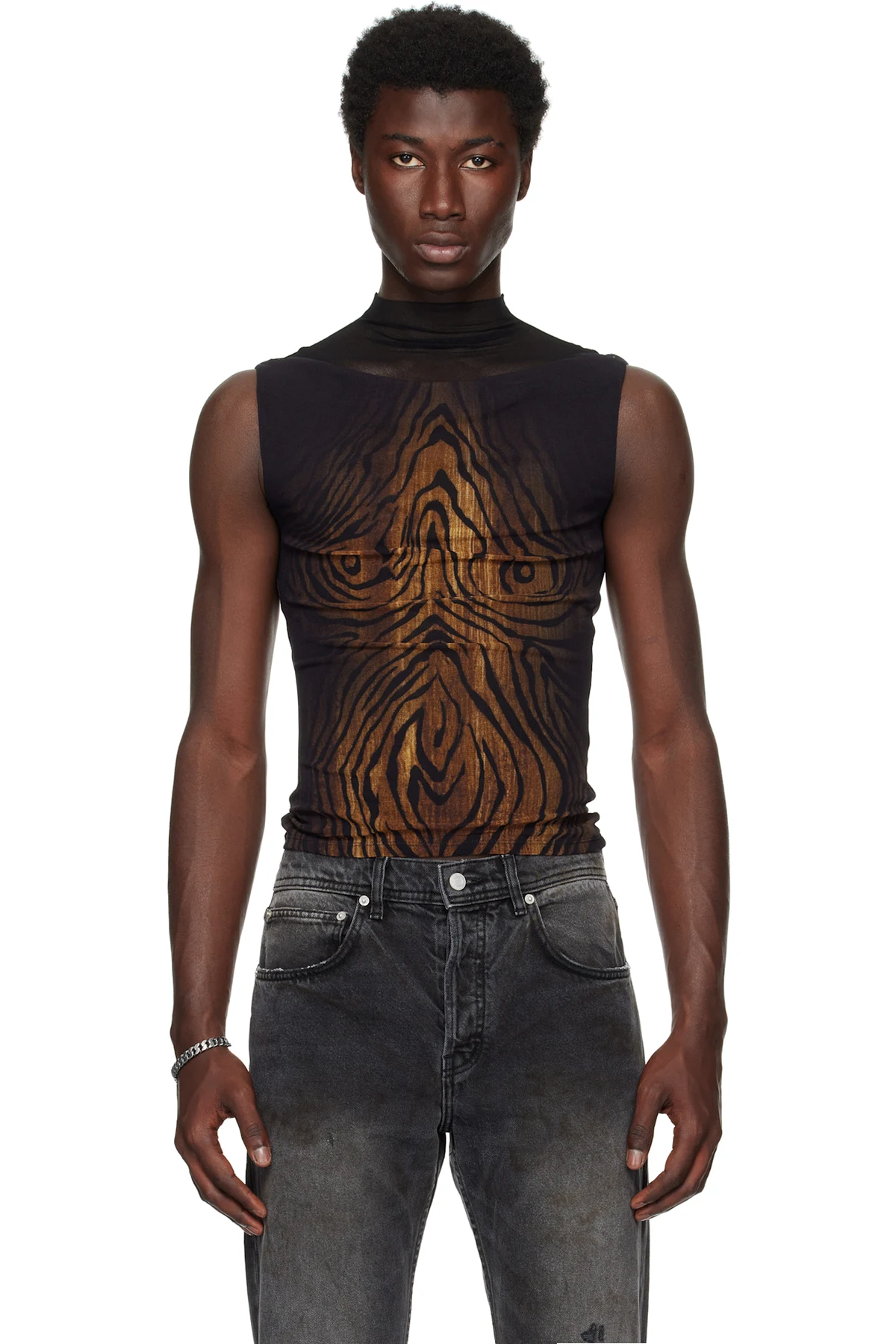 Black 'The Wood' Turtleneck