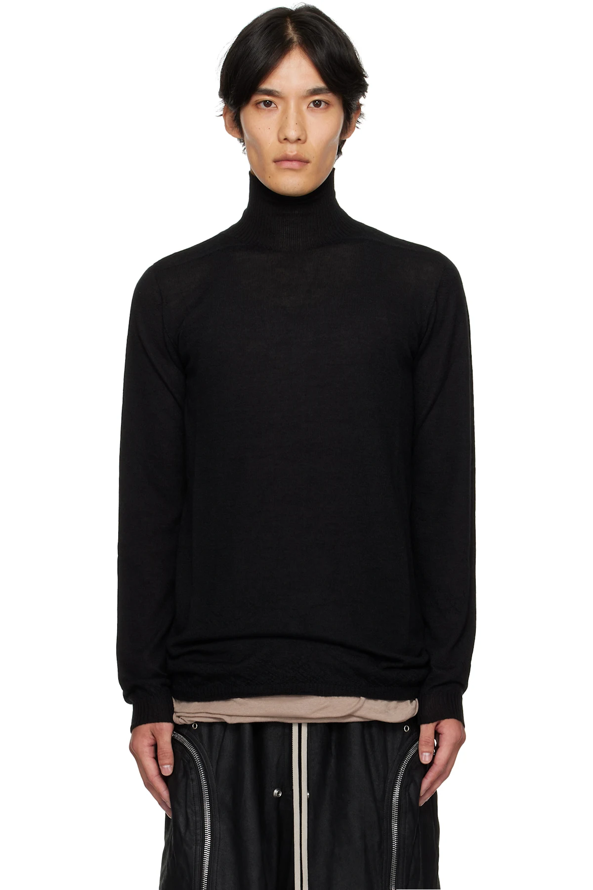 Black Concordians Level Turtle Sweater