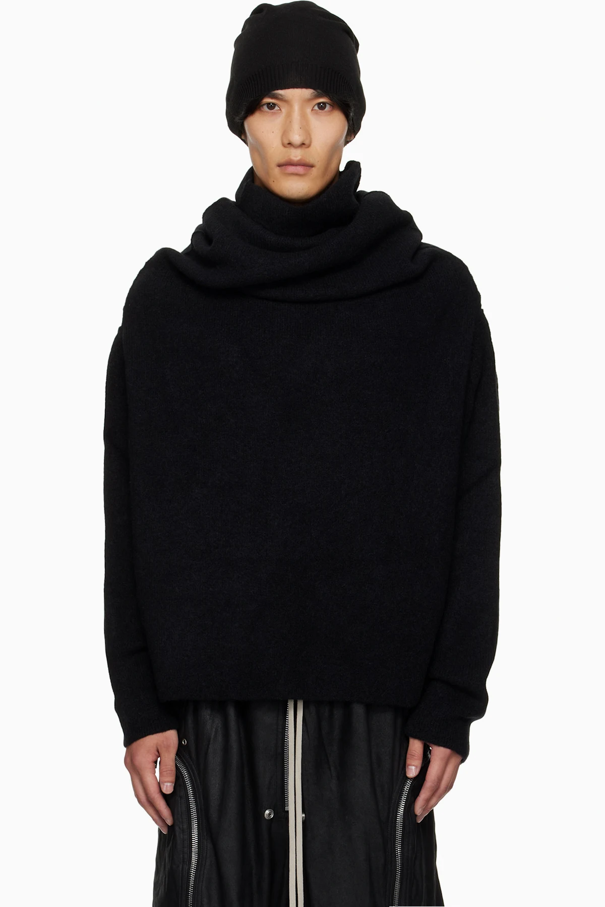 Black Concordians Shroud Sweater