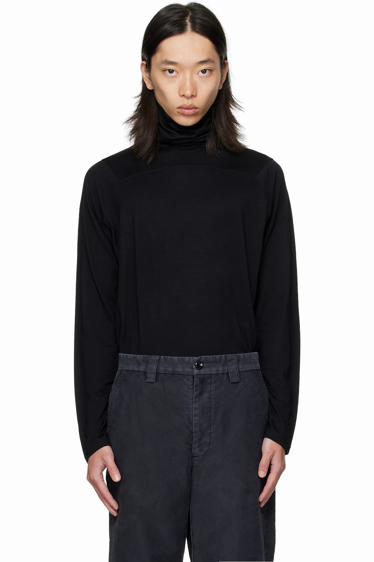 Black Game Turtleneck