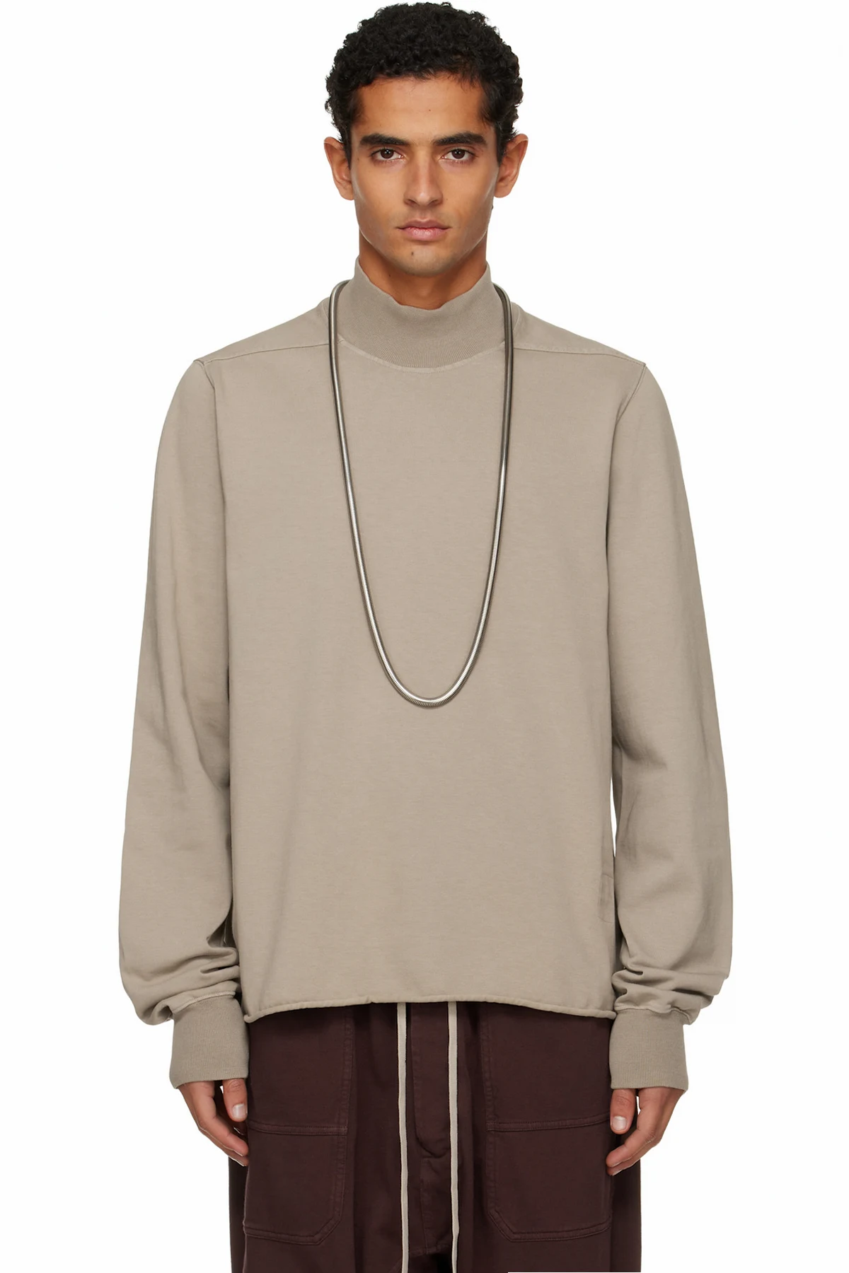 Taupe Concordians Headon DBL Turtleneck