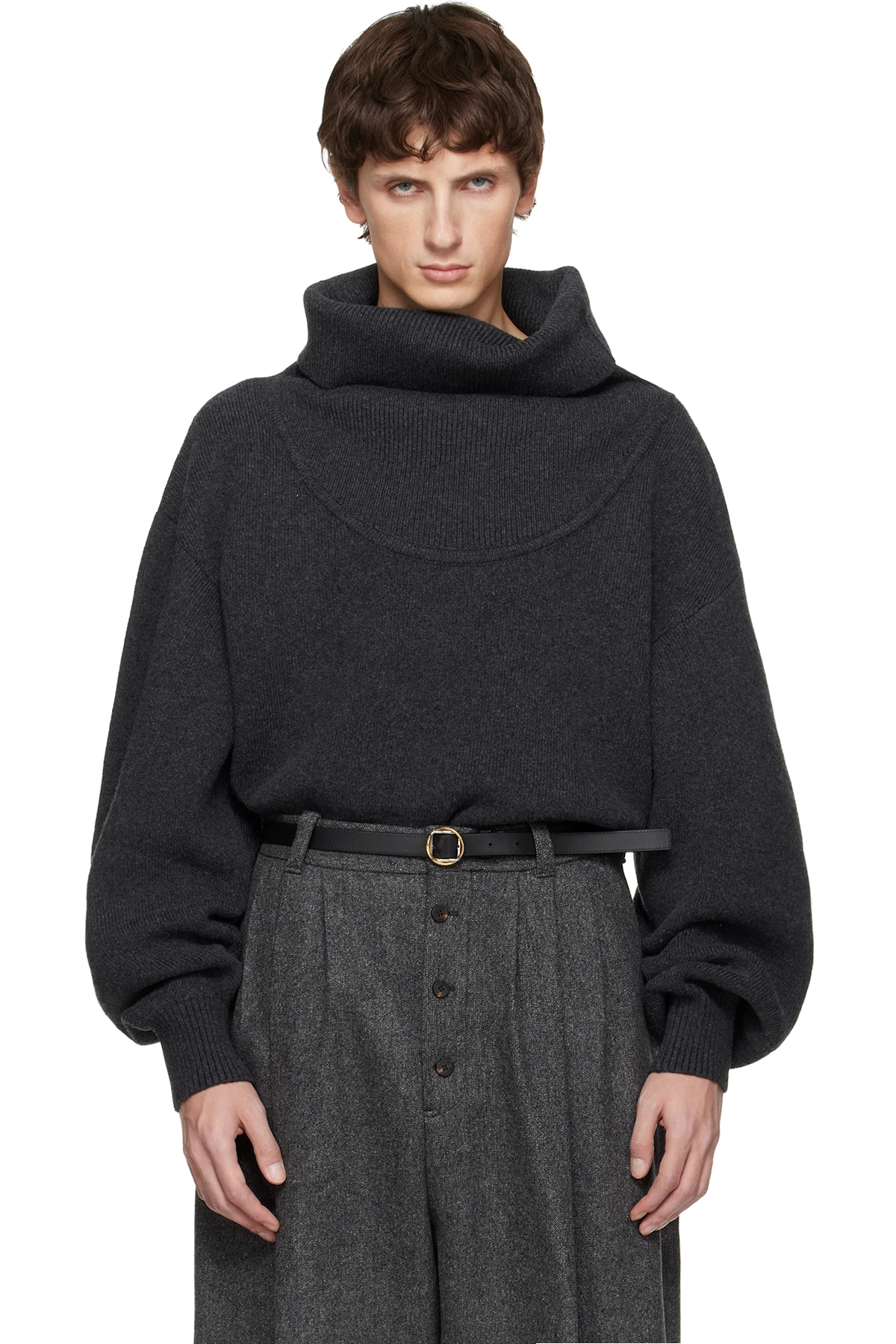 Gray 'The Pallone' Sweater