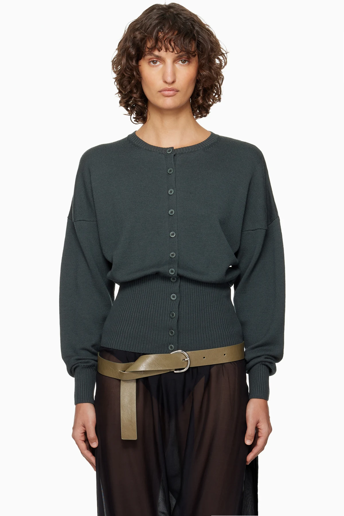 Gray Rosana Cardigan