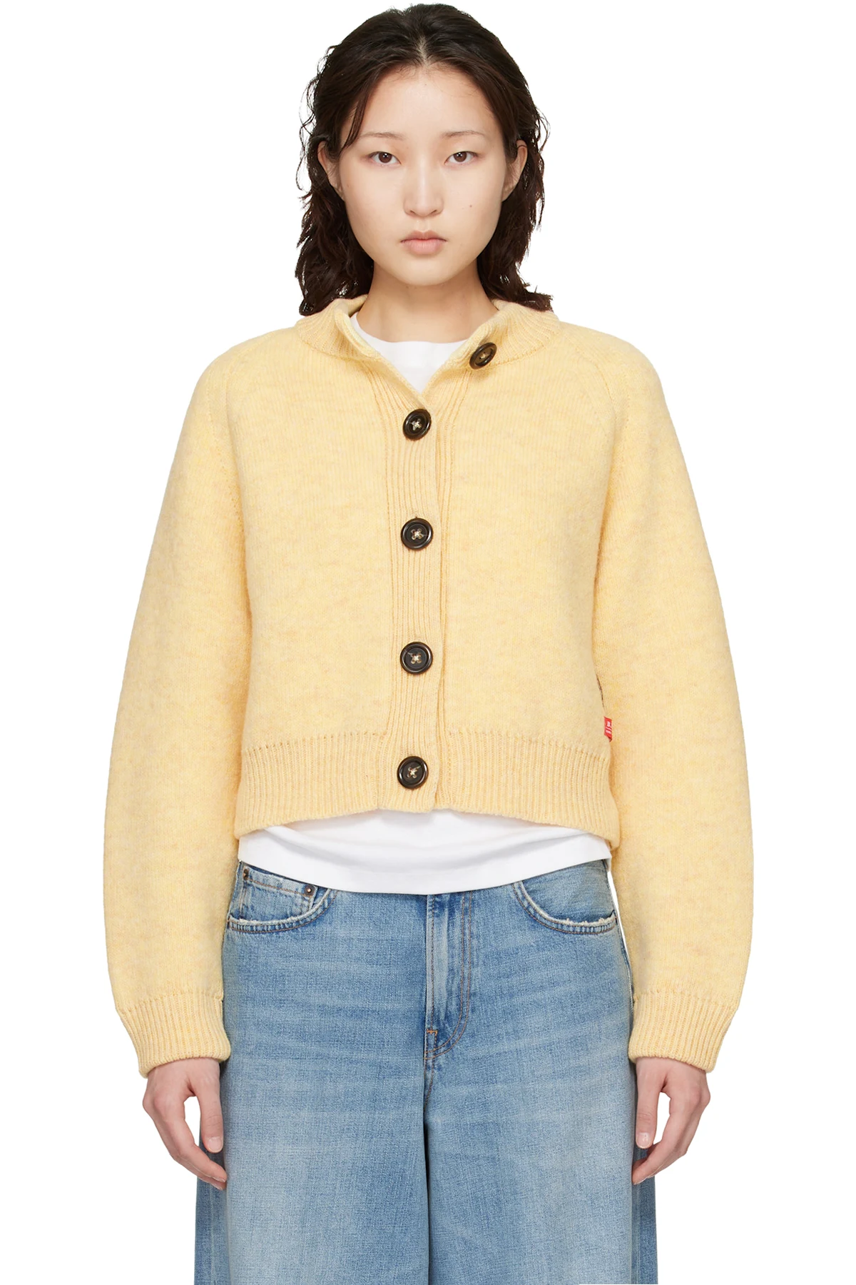 Yellow Sherman Cardigan
