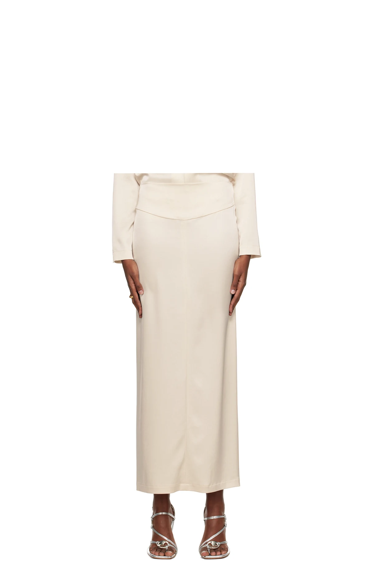 SSENSE Work Capsule – Off-White Staple Maxi Skirt