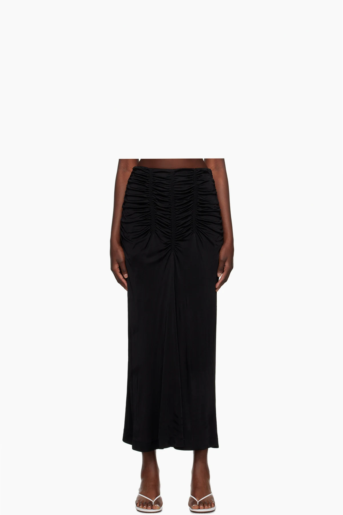 Black Sirene Maxi Skirt