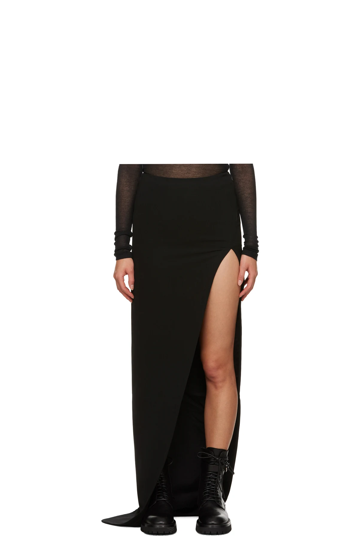 Black Janita Maxi Skirt