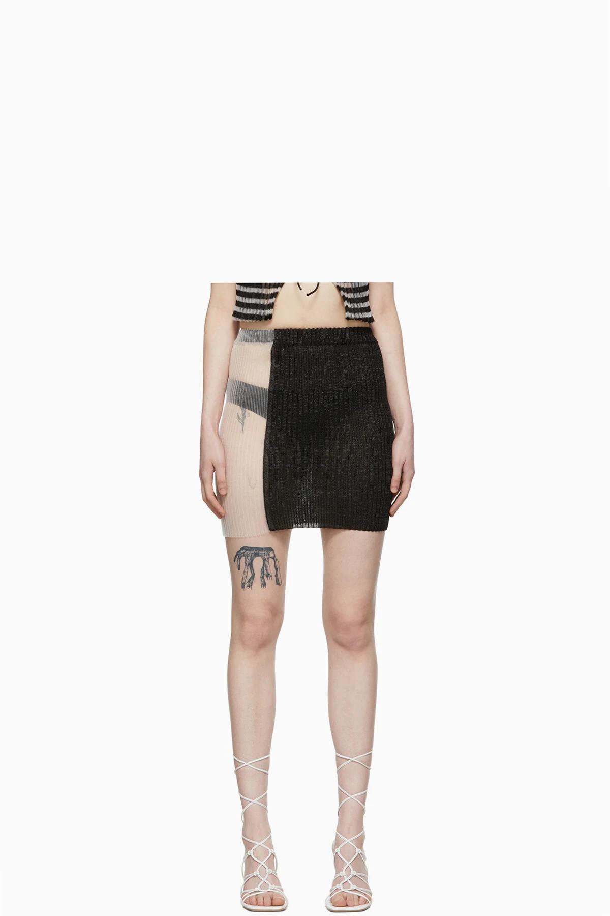 Black Sofie Mini Skirt