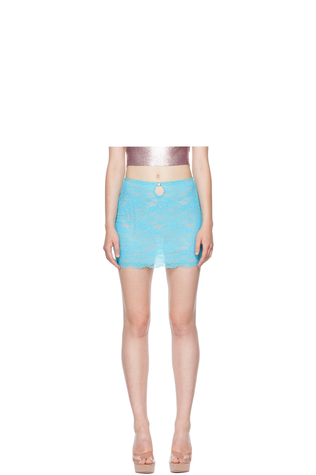 Blue Betty Miniskirt