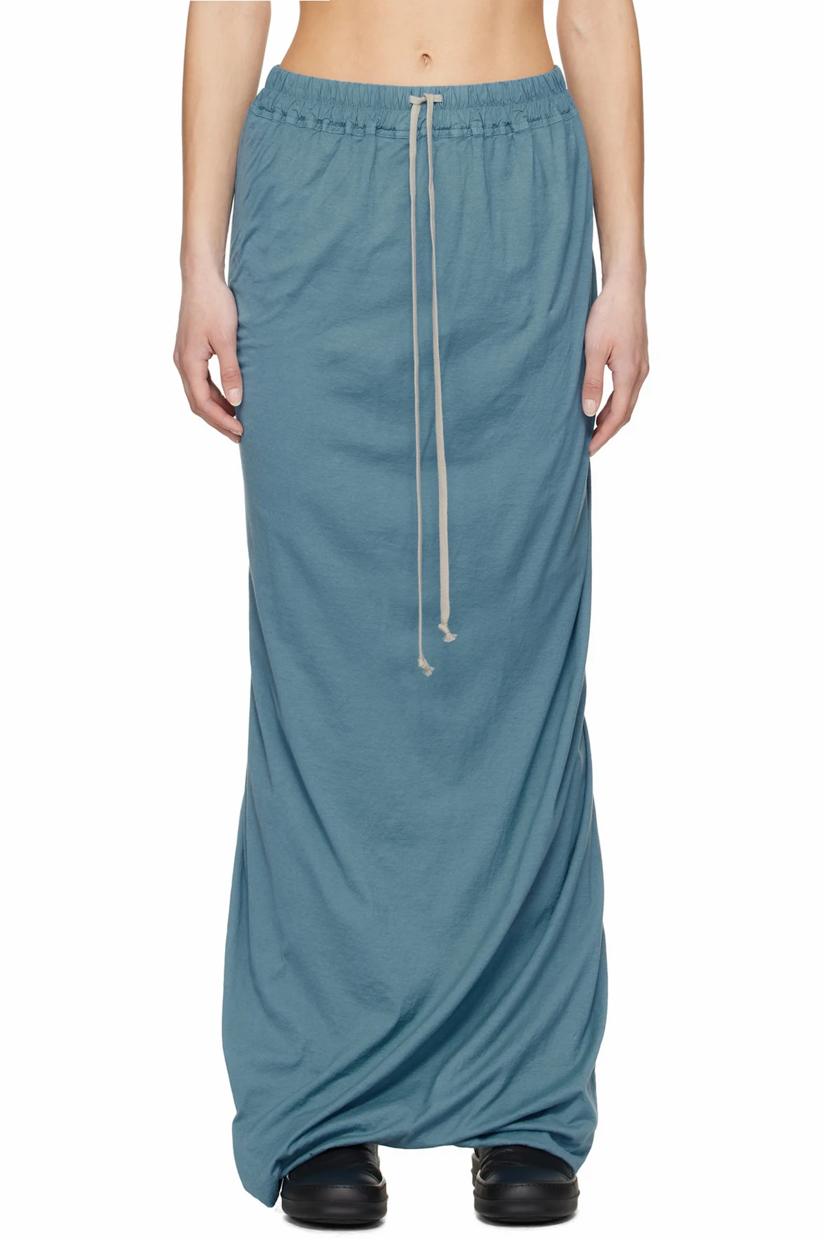 Blue Hollywood Pull On Pillar Maxi Skirt