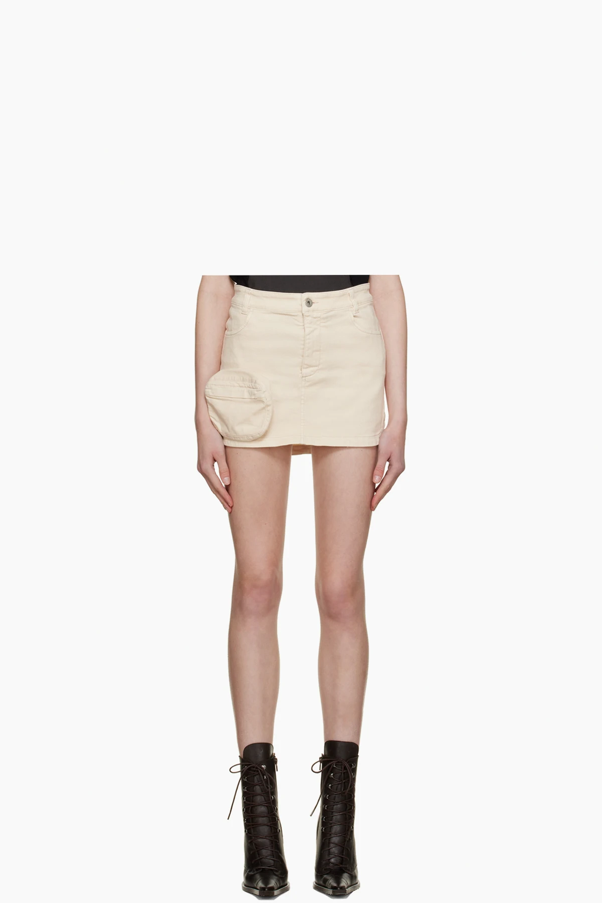 Off-White Pocket Miniskirt