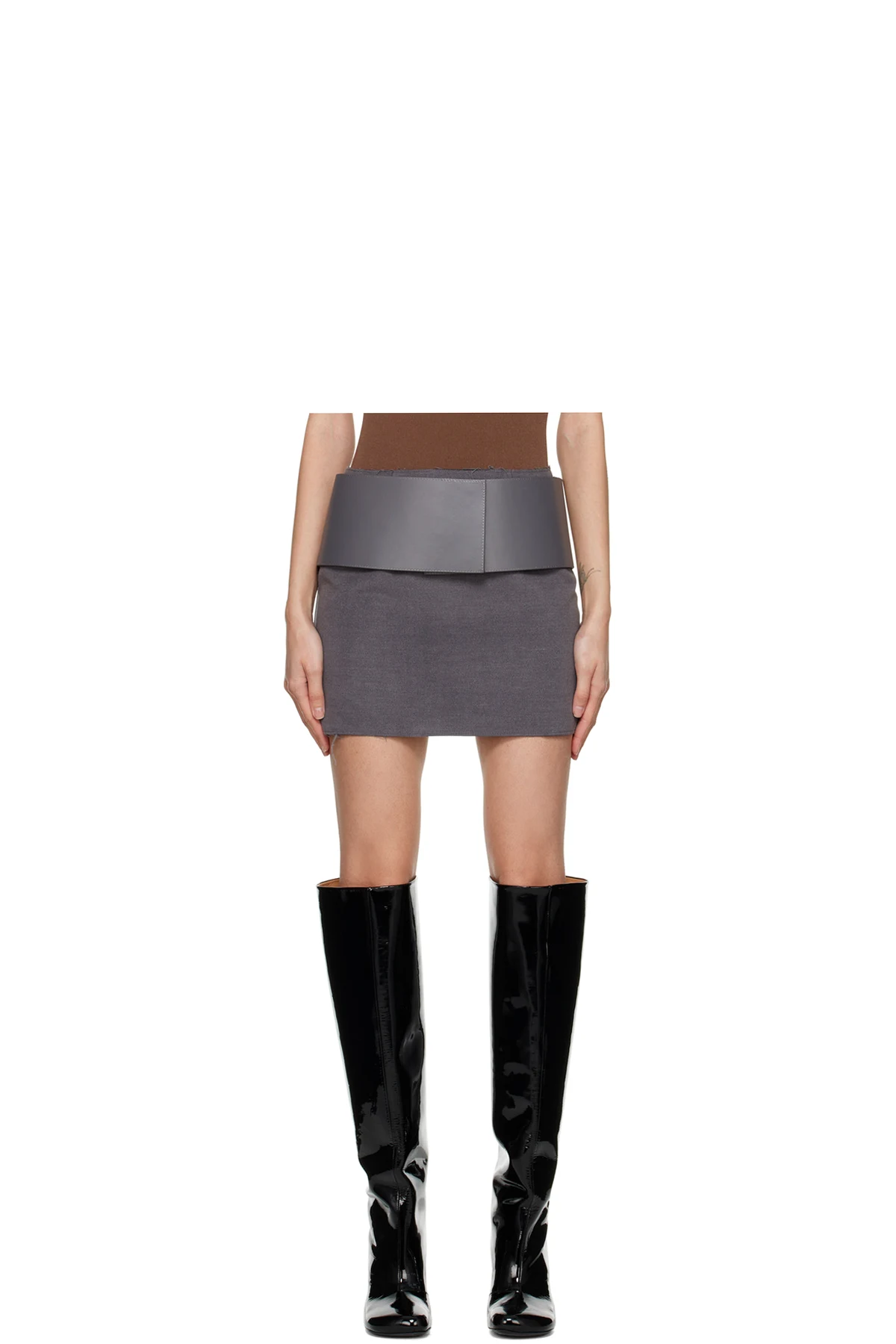 Gray Haile Miniskirt