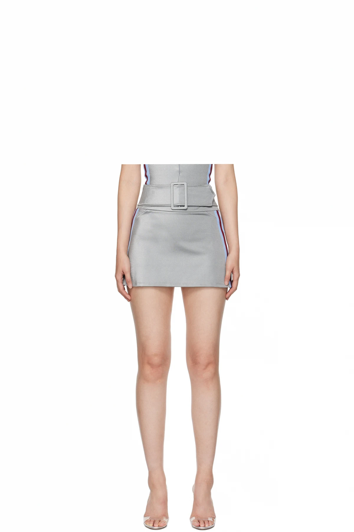 Gray Magnet Miniskirt
