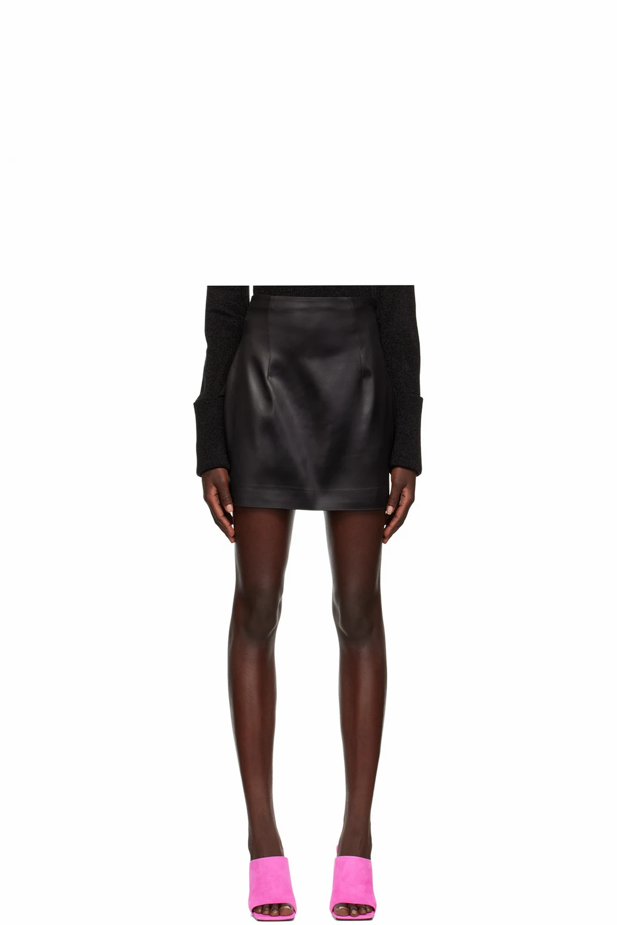 Black Galway Miniskirt