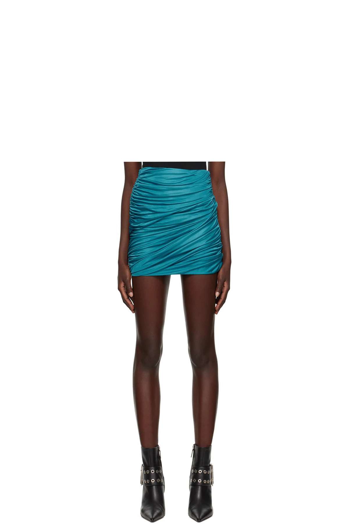 Blue Sabile Mini Skirt