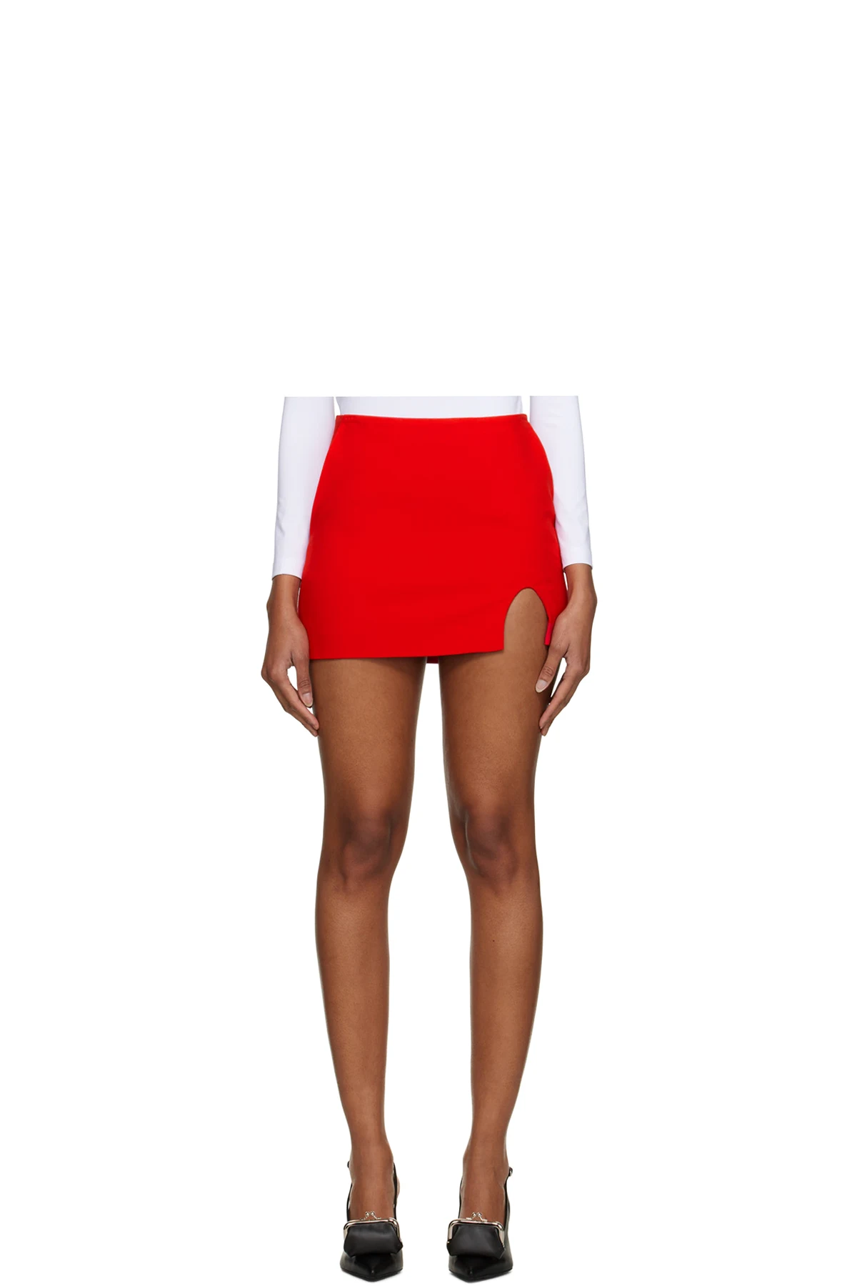 SSENSE Exclusive Red Miniskirt
