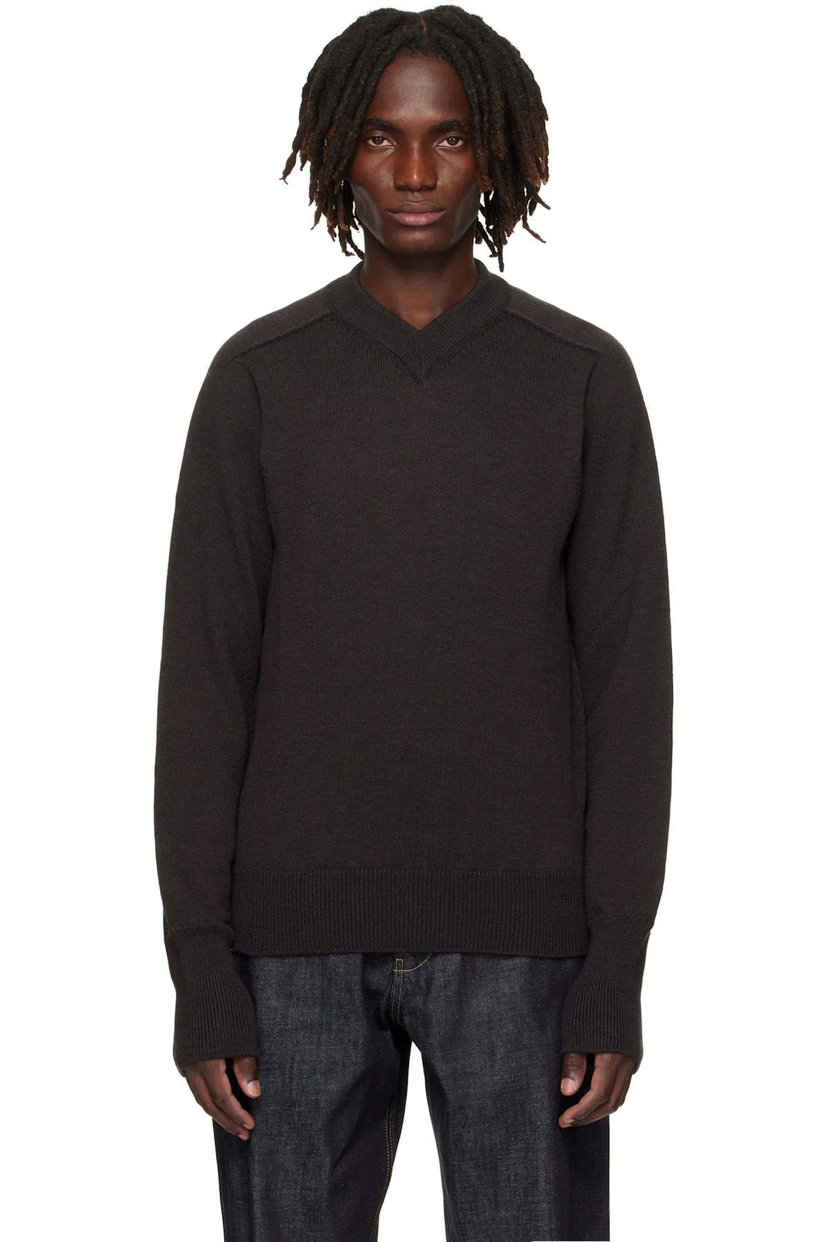 Brown Inverness Sweater