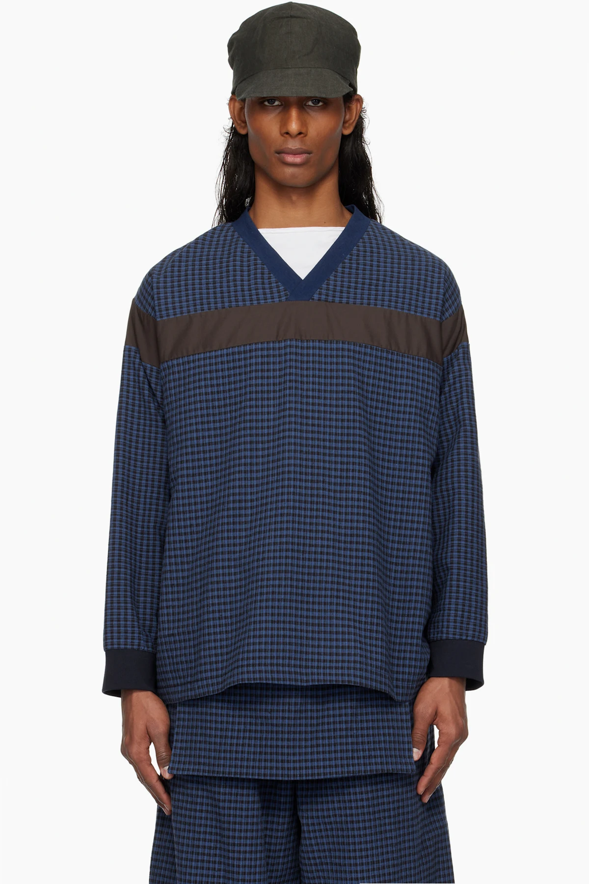 SSENSE Exclusive Navy Staff Top