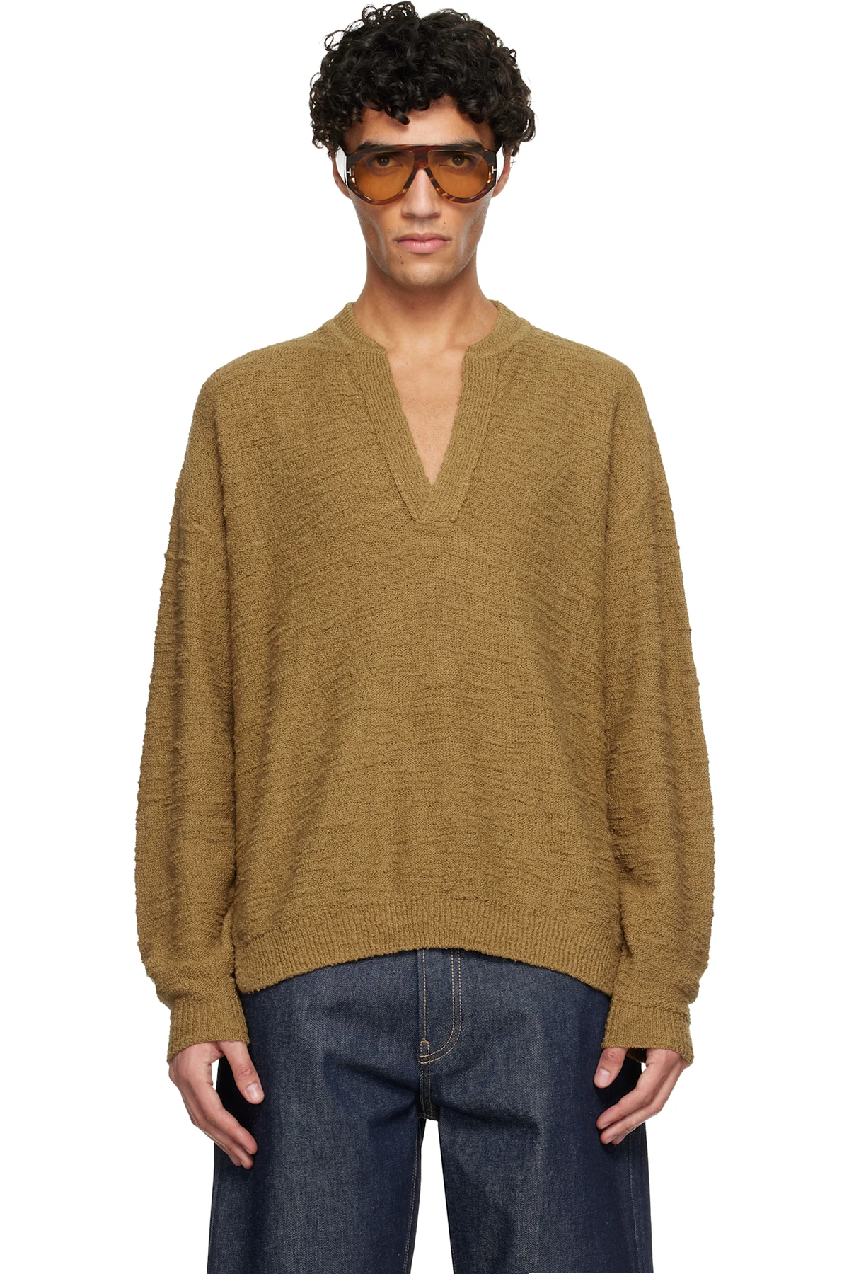 Tan Arnold Sweater