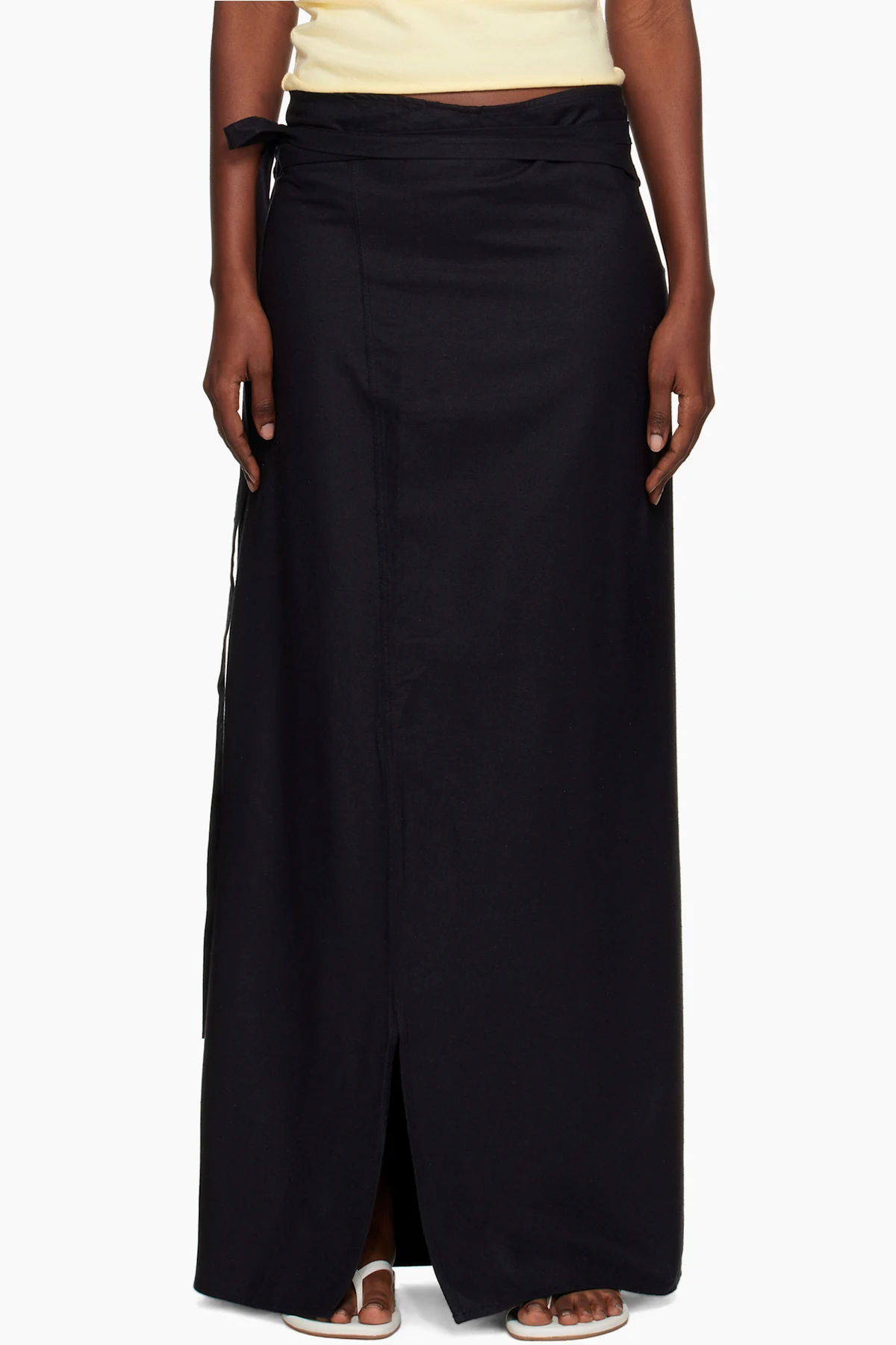 Black Venn Maxi Skirt
