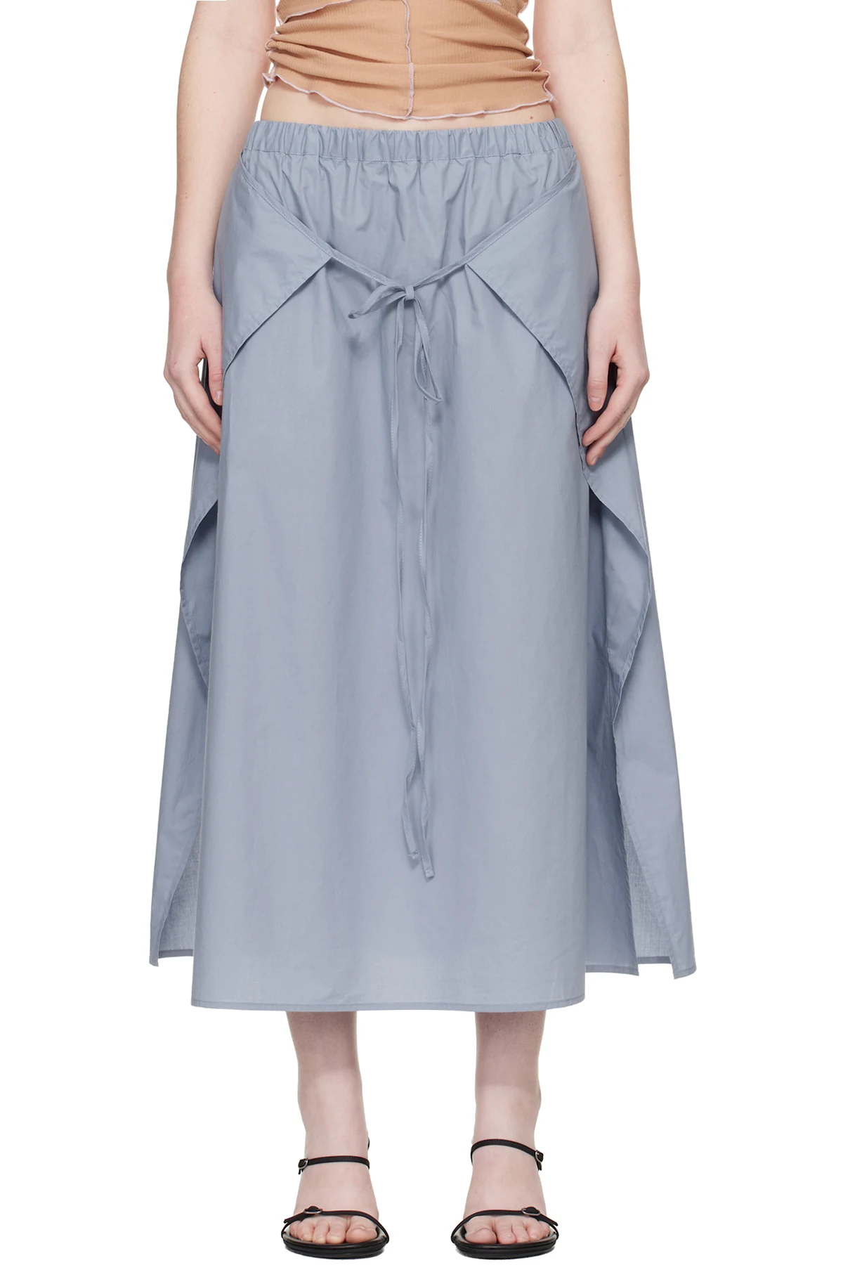 Blue Decti Maxi Skirt