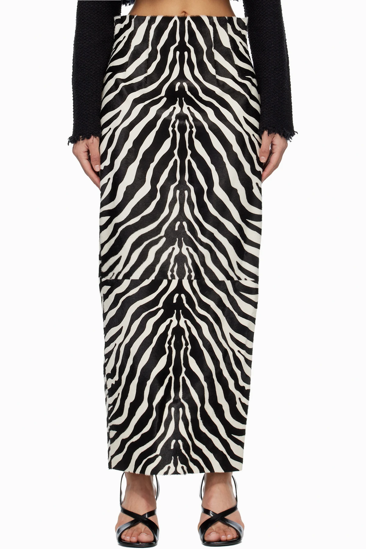Black & White Loxley Maxi Skirt