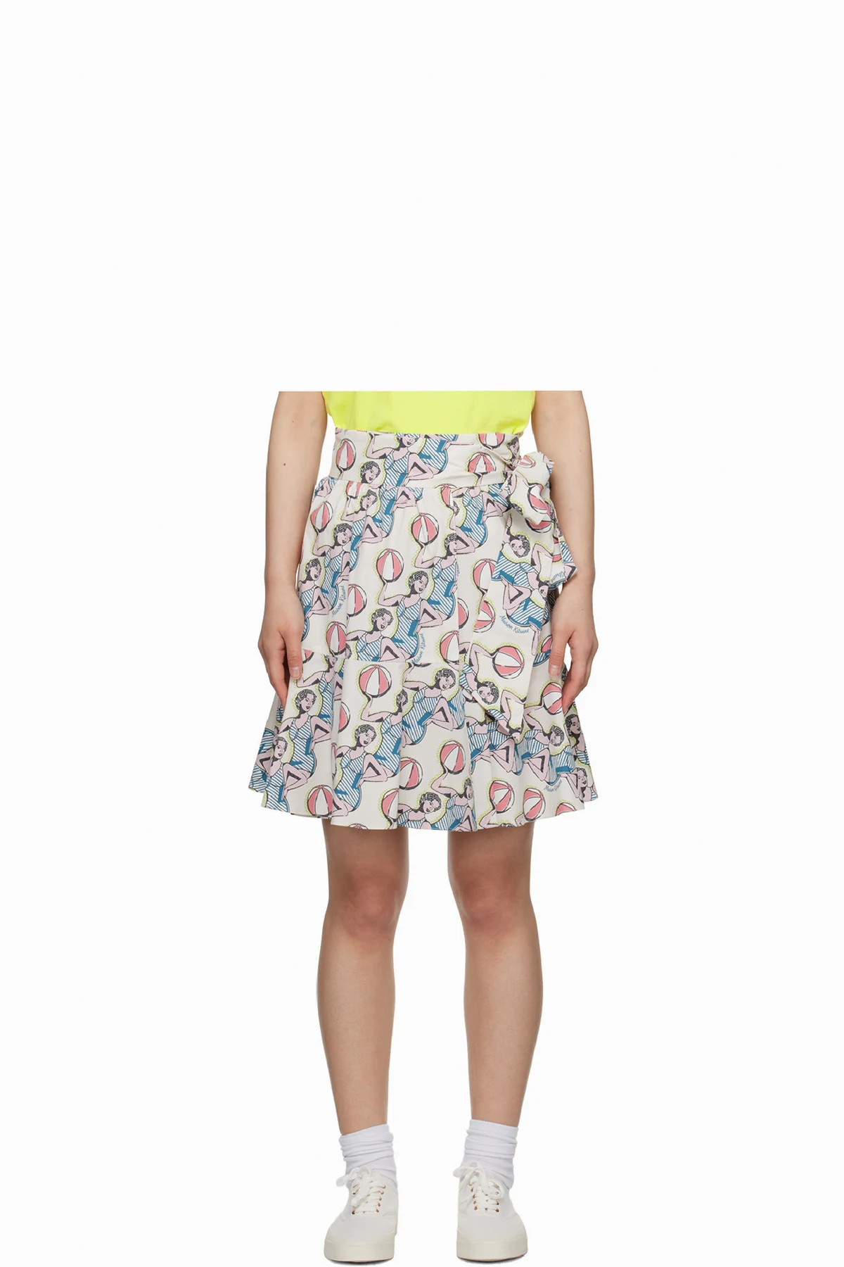 Multicolor Hotel Olympia Edition Dancing Girls Miniskirt