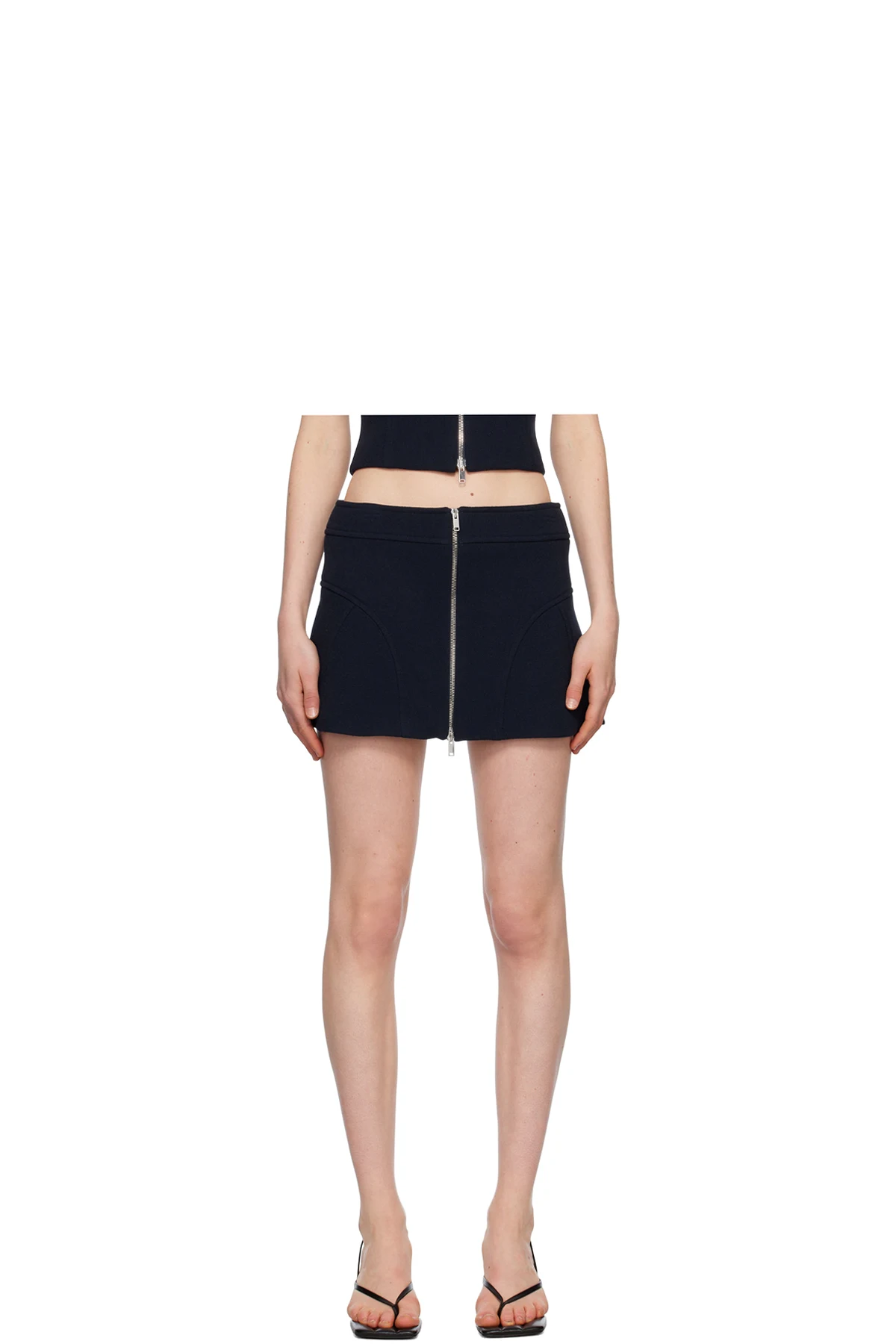 Navy 'The Keene' Miniskirt
