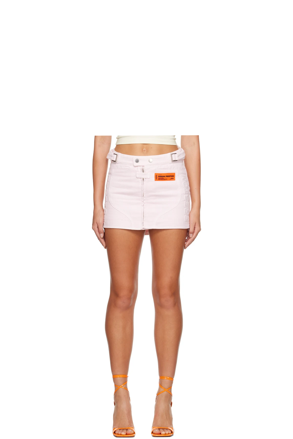 Pink Motorbike Miniskirt