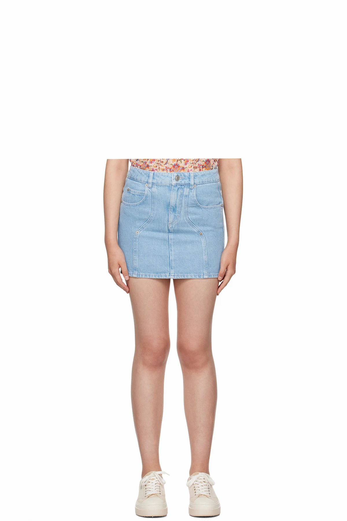Blue Vesna Denim Miniskirt