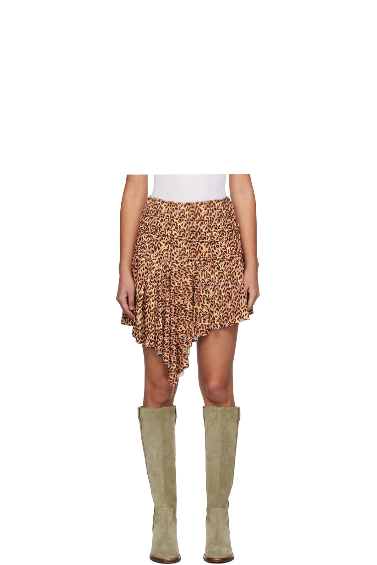 Brown Juliany Miniskirt