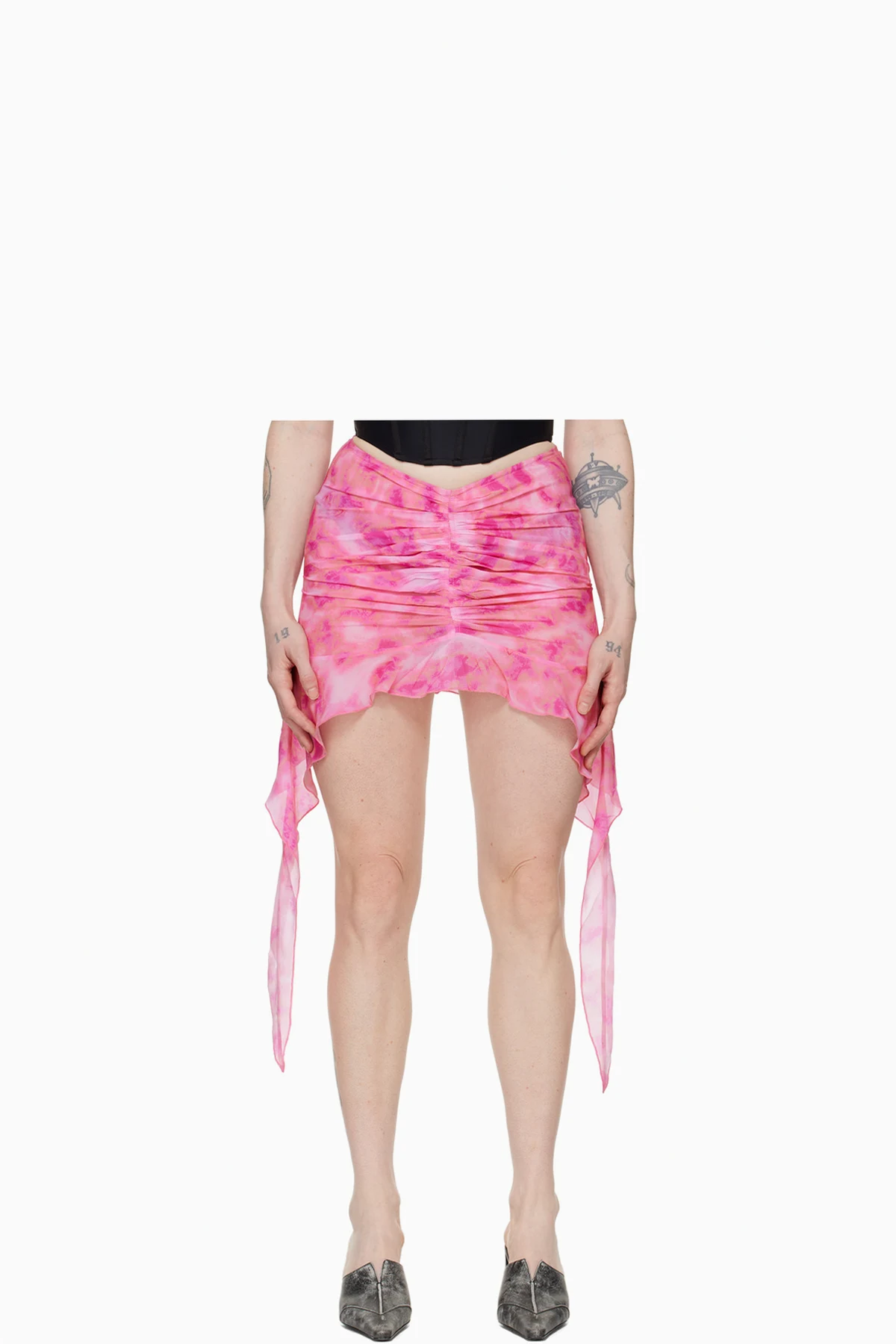 Pink Camo Miniskirt