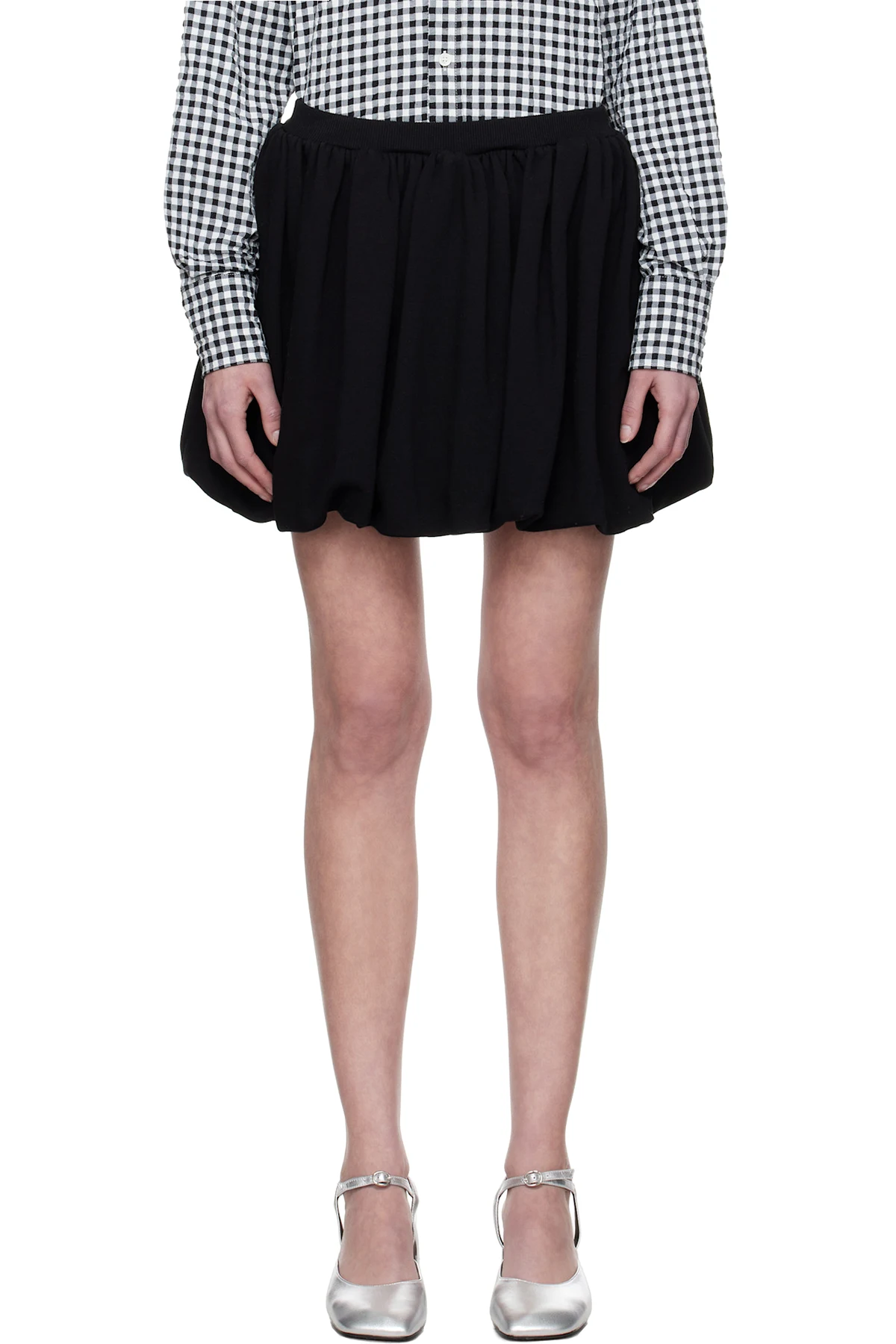 Black Balloon Miniskirt