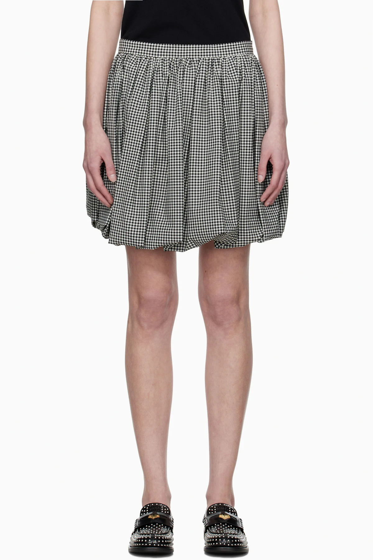 Black & White Balloon Miniskirt