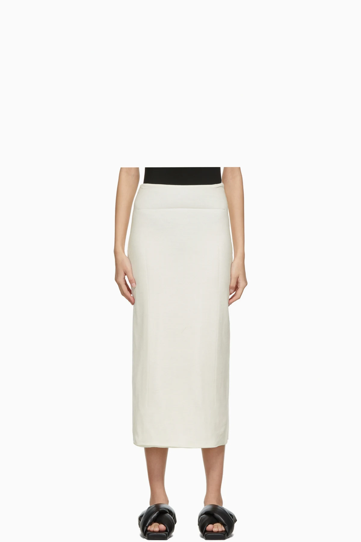 Off-White Wool Vinod Skirt
