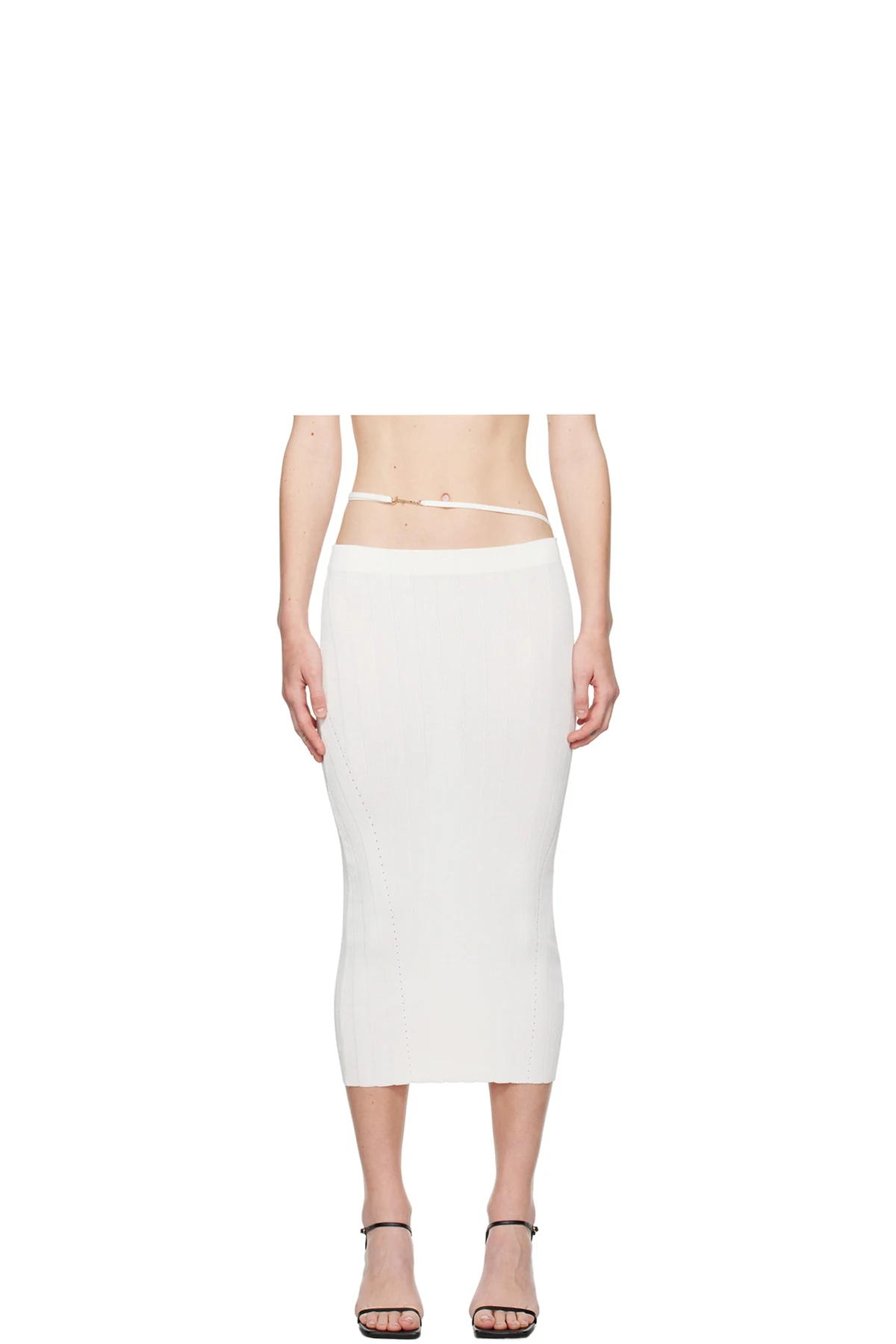 Off-White Les Classiques 'La jupe Pralù' Midi Skirt