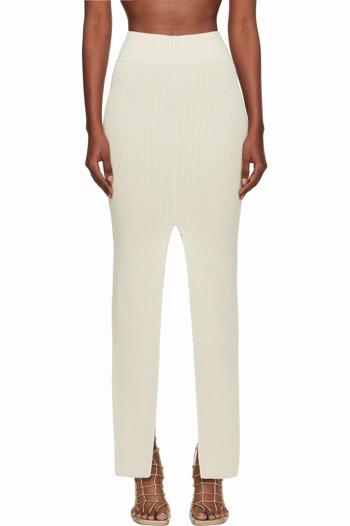 Off-White Concordians Sliced Midi Skirt