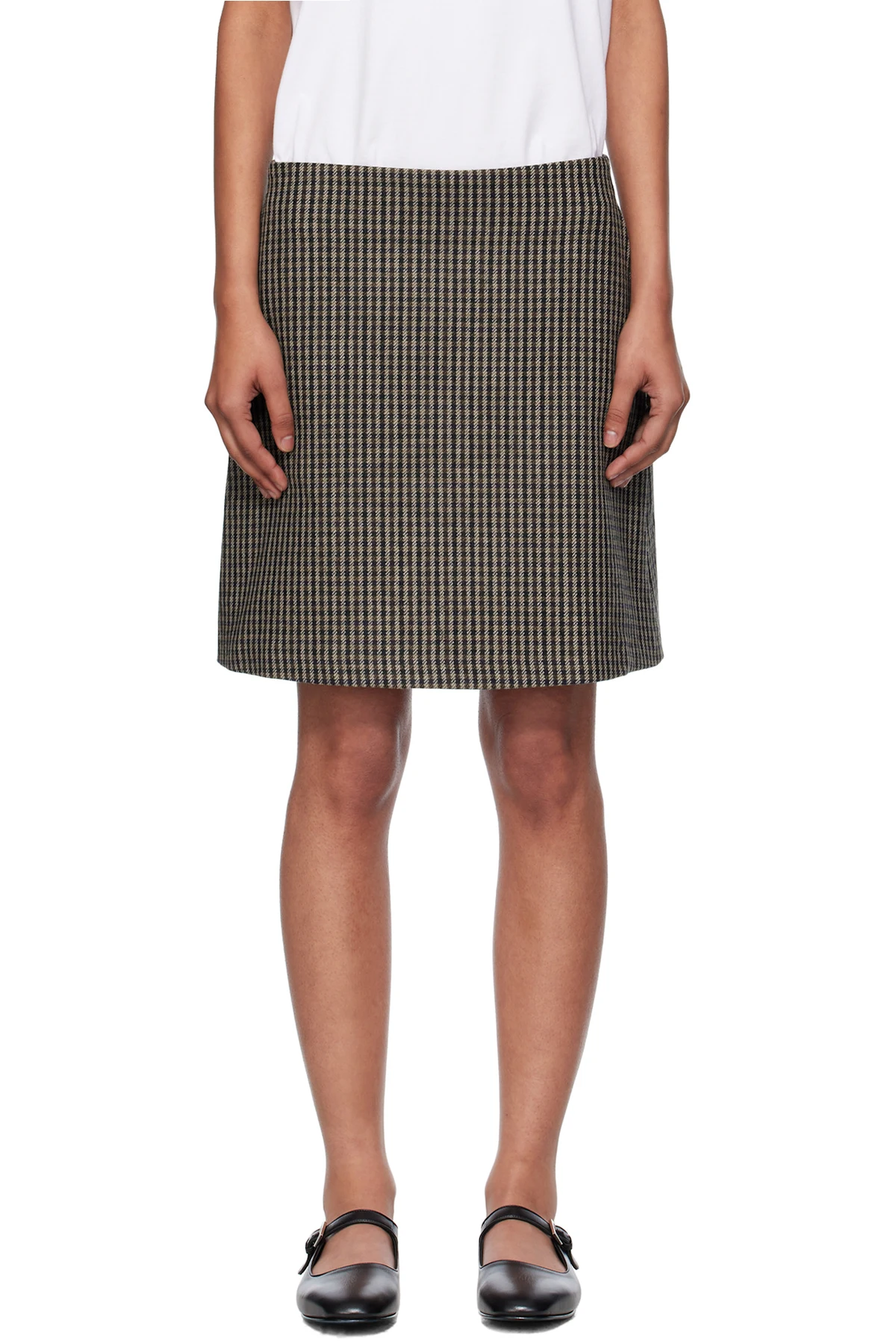 Brown Adelma Miniskirt