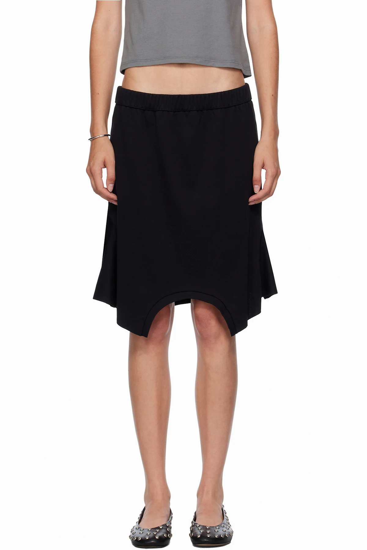 Black Manna Miniskirt