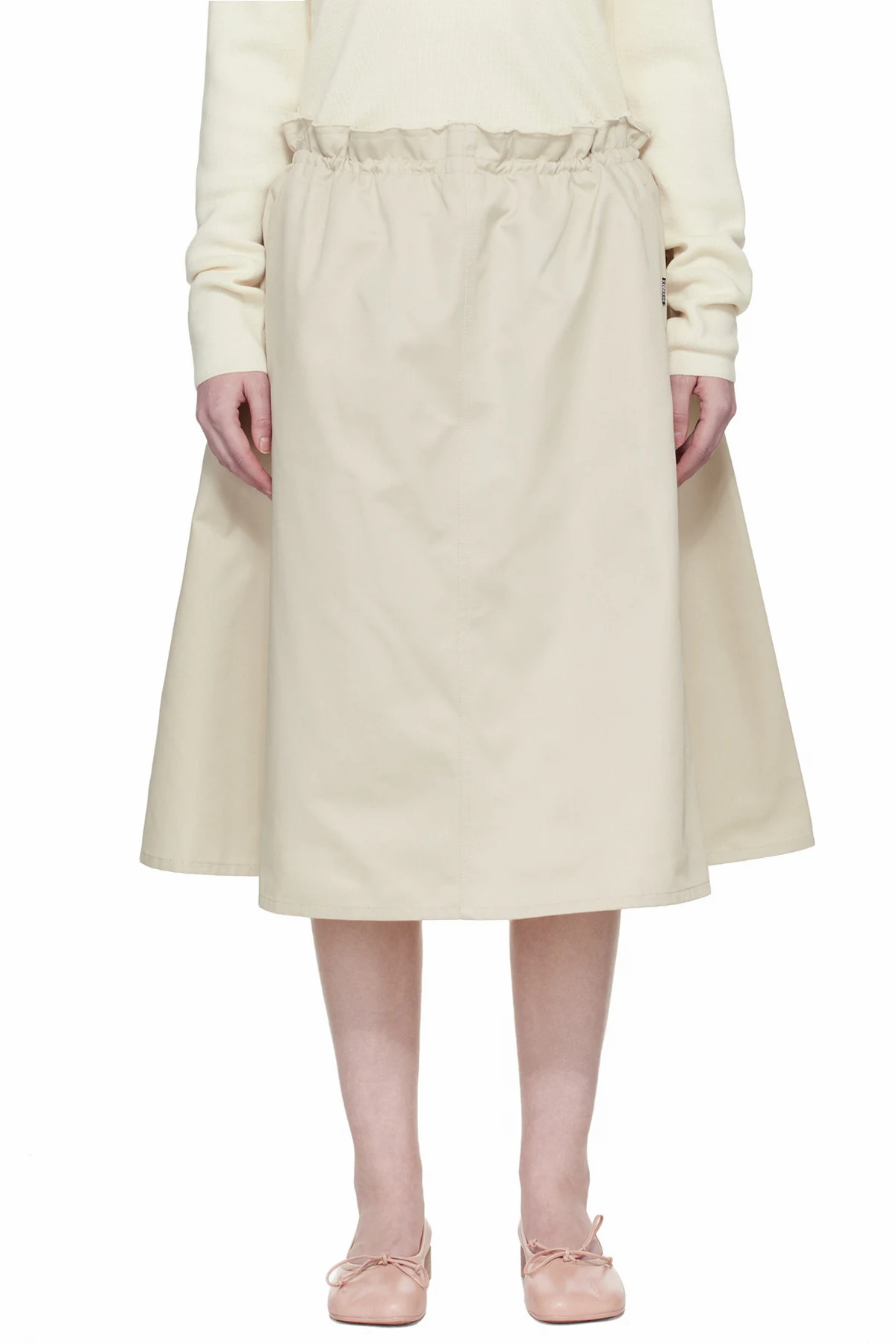 Off-White Long Skirt