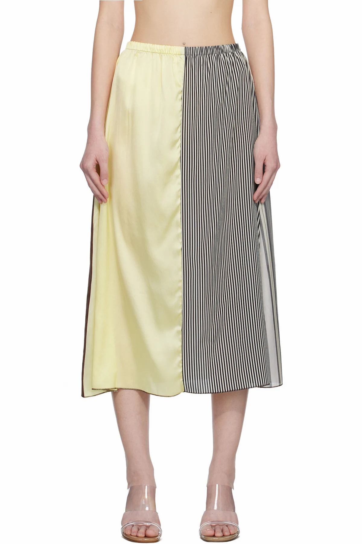 SSENSE Exclusive Multicolor Vesa Midi Skirt