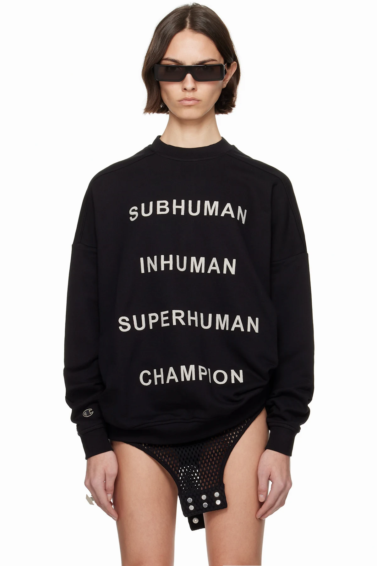Black Champion Edition Jumbo Sweatshirt