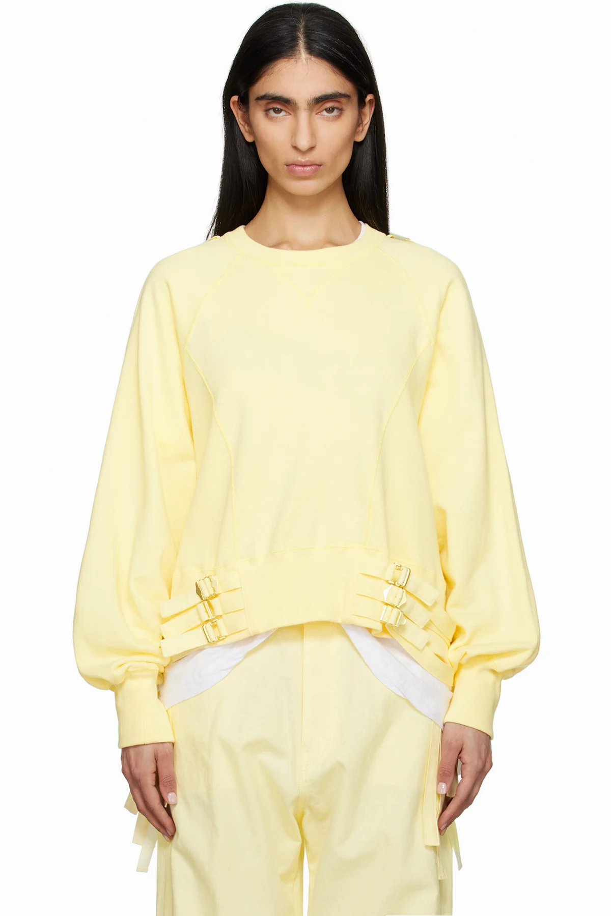 Yellow UC1E1801 Sweatshirt