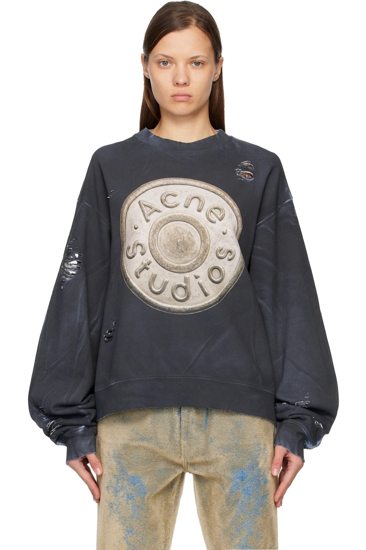 Gray Logo Sweatshirt