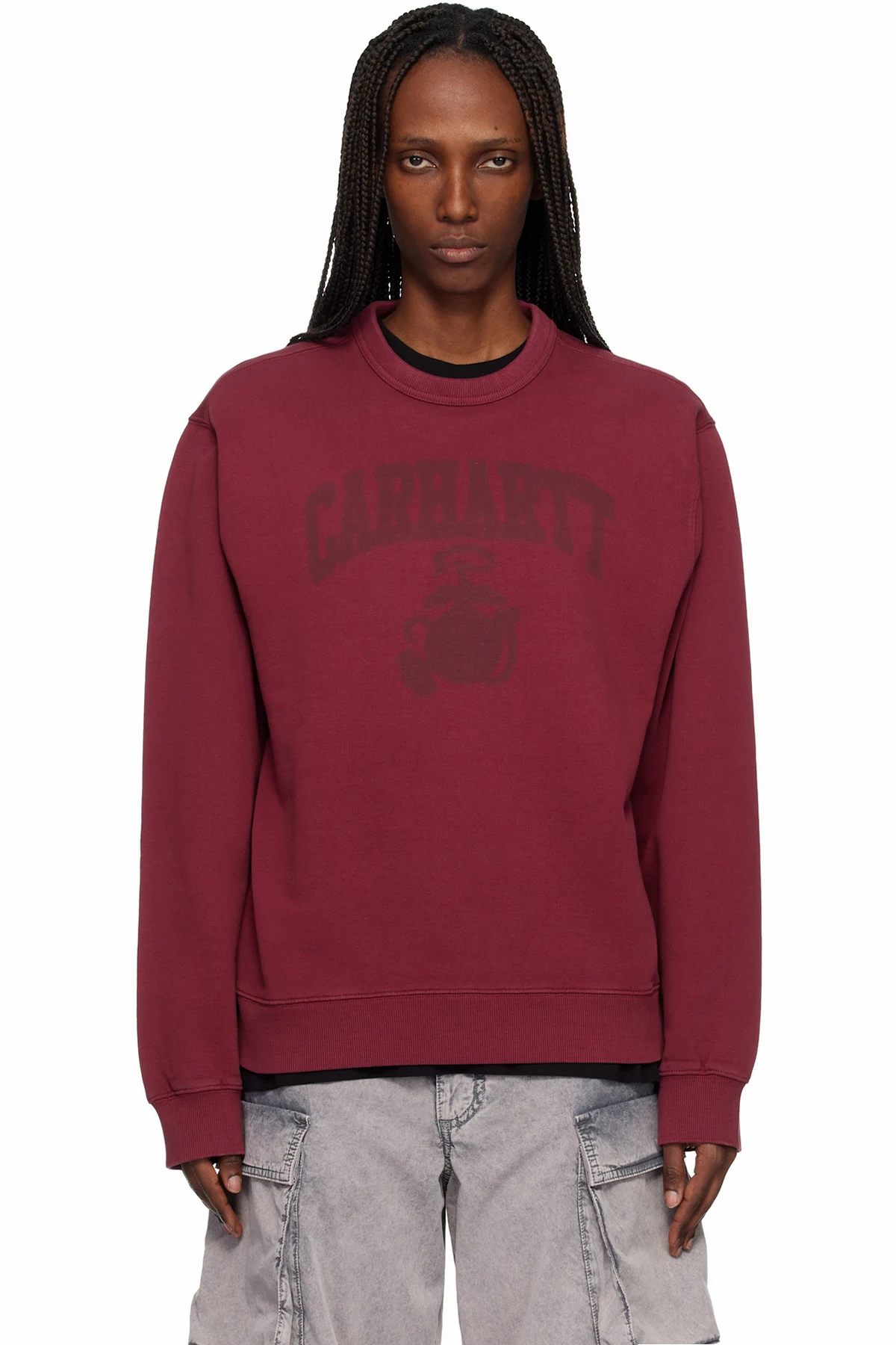 Red Faded Pond Corps Sweatshirt