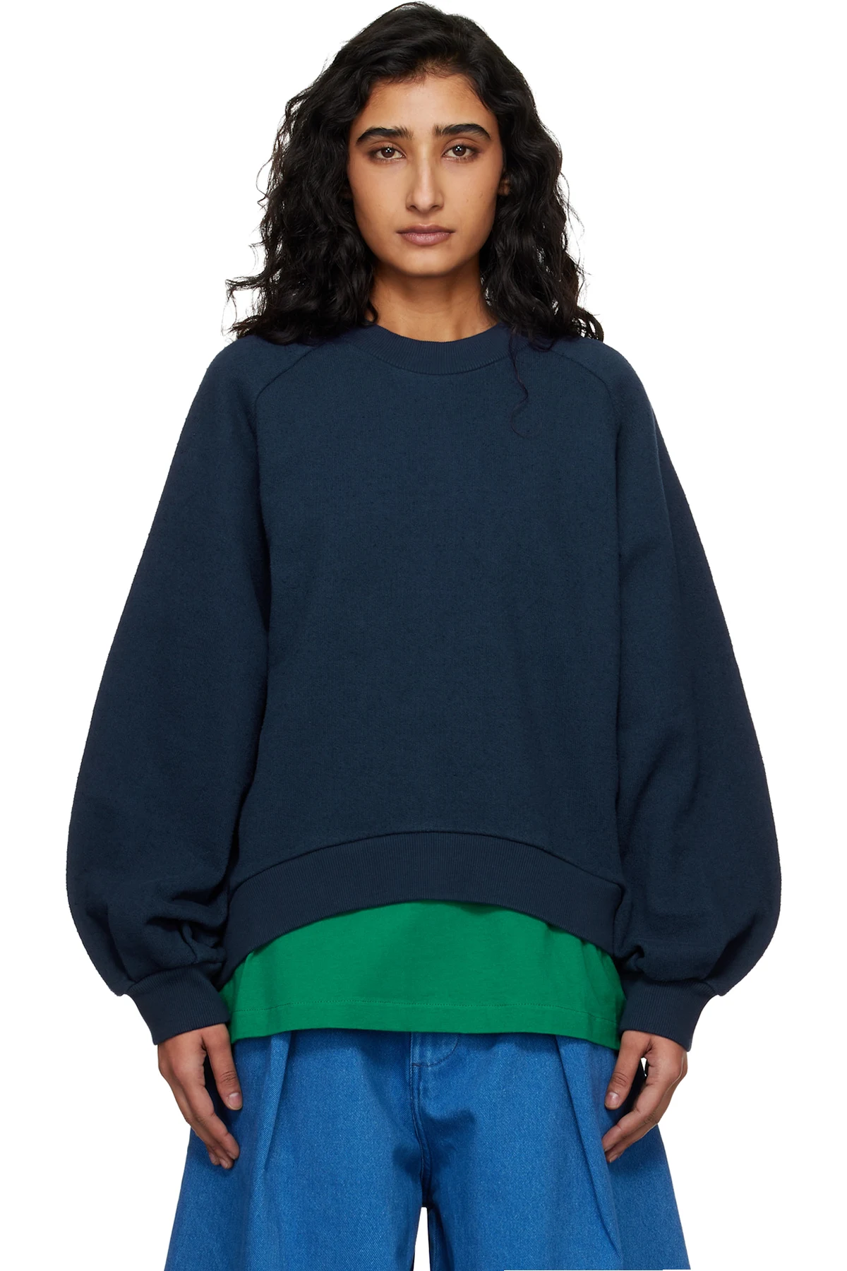 Navy Bellow Sweatshirt