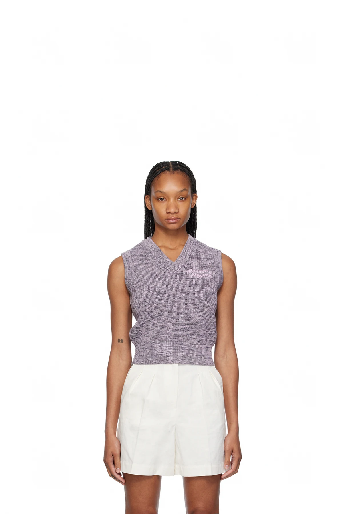 Purple Handwriting Vest