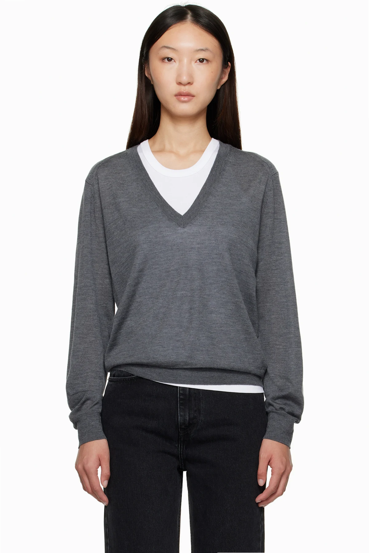 Gray Julio Cashmere Sweater