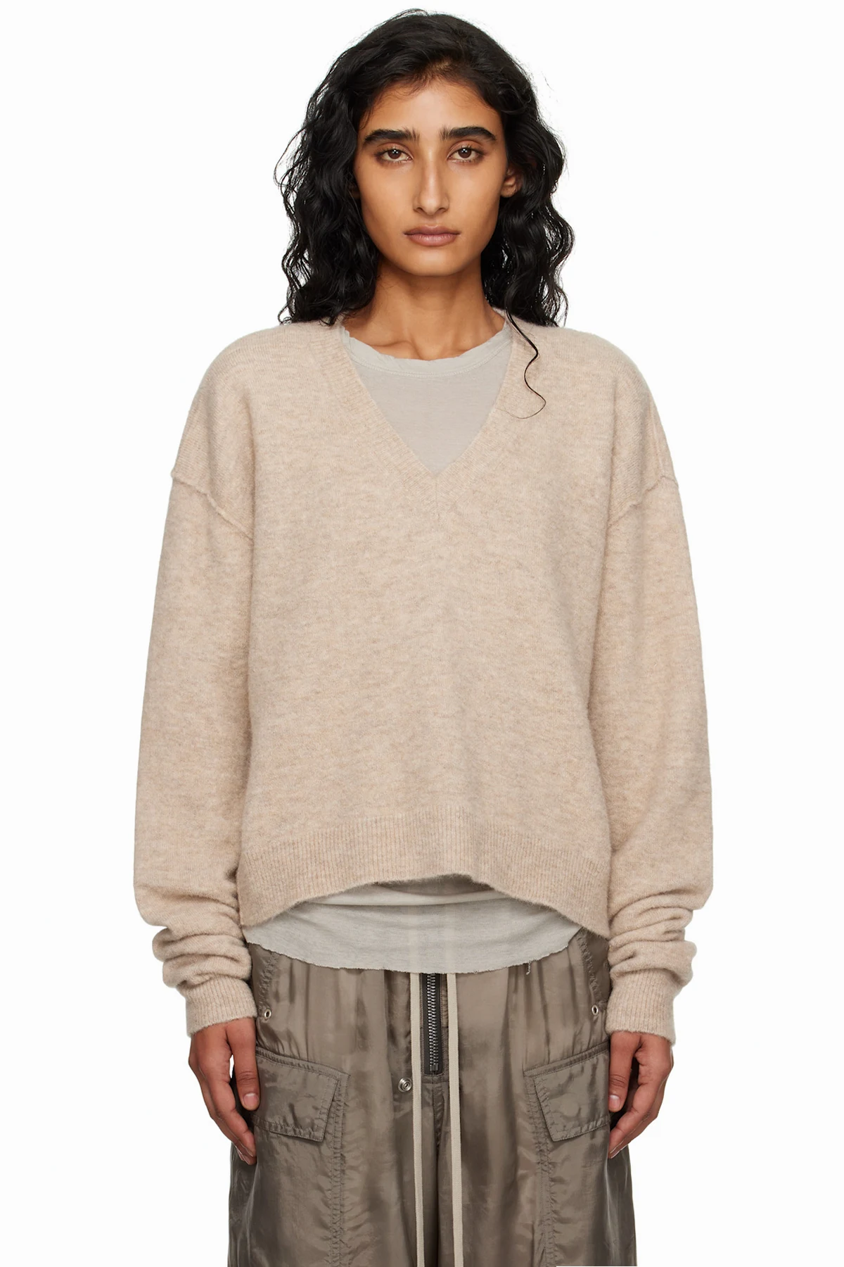 Gray Concordians Tommy V-Neck Sweater
