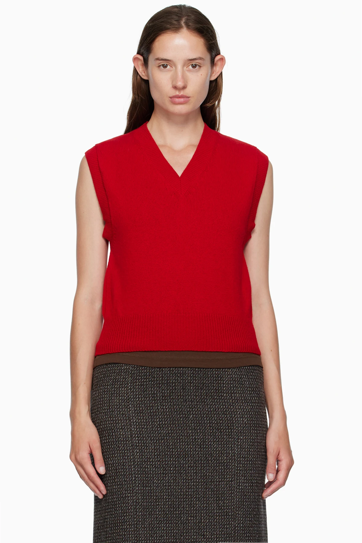 Red Athea Vest